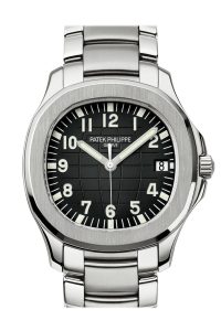 Patek Philippe Aquanaut Black Dial Stainless Steel Automatic Men’s Watch 5167-1A 5167/1A