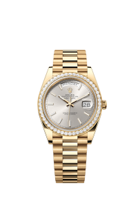 Rolex Day-Date 40, 18k Yellow Gold with Diamond-set, 40mm, Ref# 228348rbr-0042