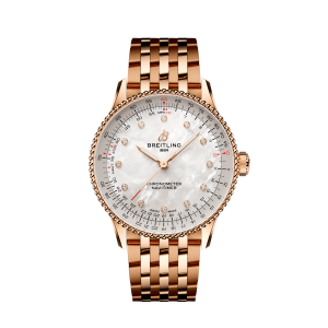 Breitling Navitimer Automatic 36, Small-scale traceable 18k Red Gold, Ref# R17327211A1R1, Unworn 2024