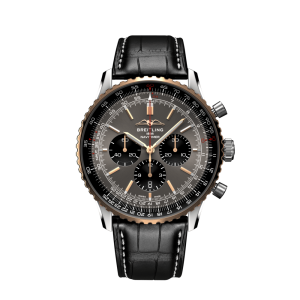 Breitling Navitimer B01 Chronograph 46, Stainless steel and 18k Red Gold, Ref# UB01371A1B1P1, Unworn 2024