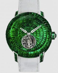 Jacob & Co. CAVIAR TOURBILLON BAGUETTE EMERALDS Watch Replica CV201.30.BE.BE.A Jacob and Co Watch Price