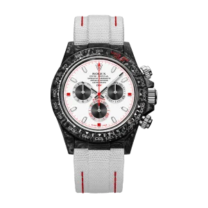 ROLEX Diw Daytona carbon speedster white 40mm oyster black