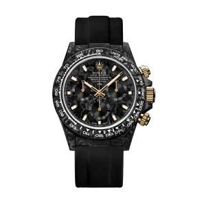 ROLEX Diw Daytona black & gold 40mm oyster carbon